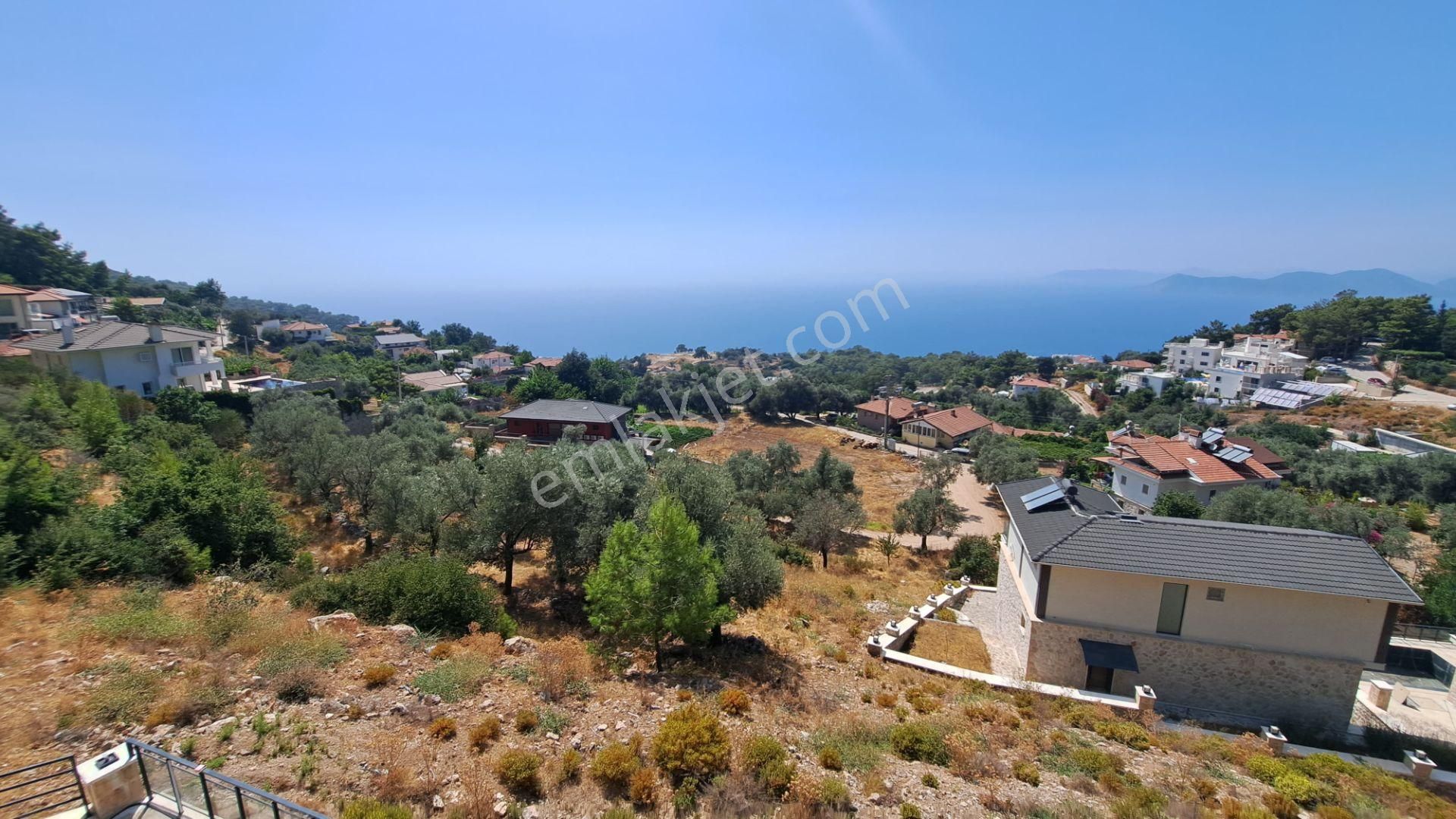 Stop’tan Dünyaca Ünlü Faralya’da Full Deniz Manzaralı 370m² Tripleks Villa - Görsel 9