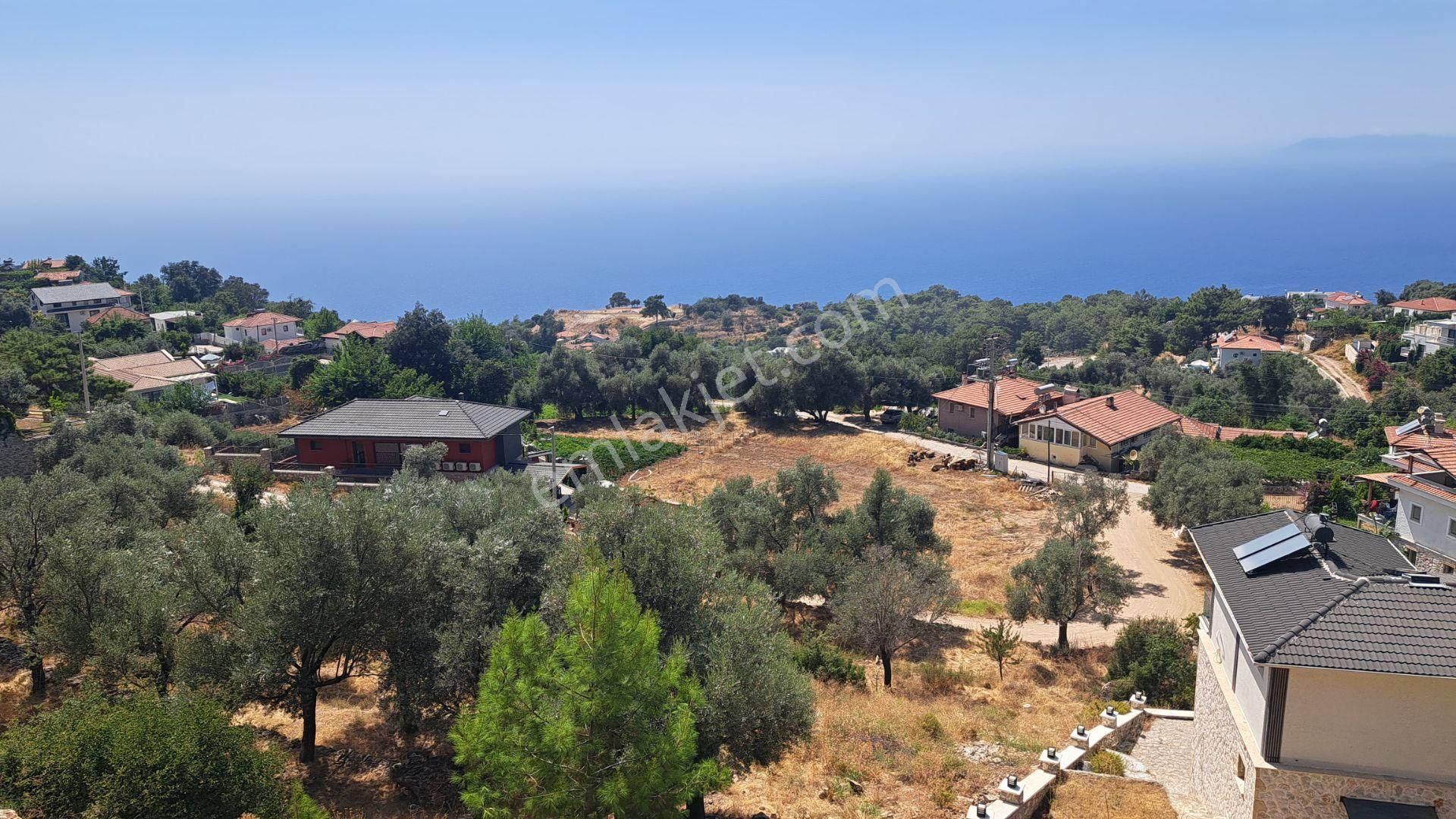 Stop’tan Dünyaca Ünlü Faralya’da Full Deniz Manzaralı 370m² Tripleks Villa - Görsel 2