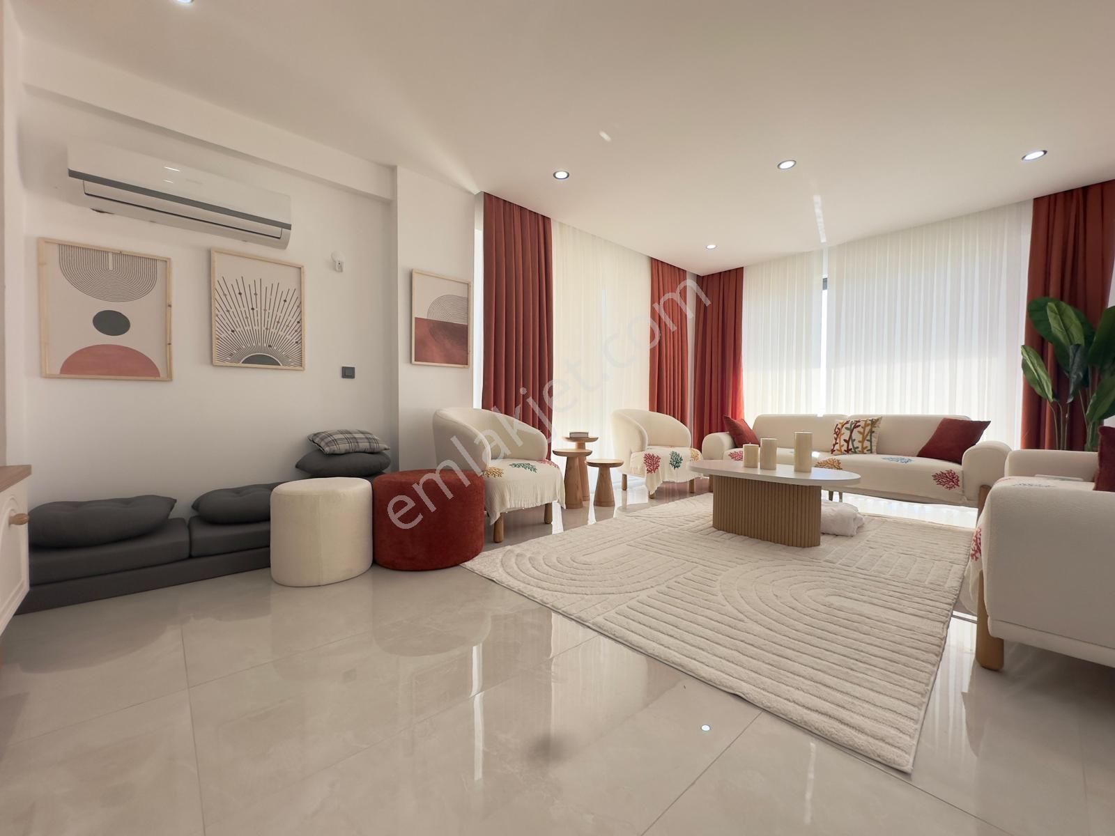 Stop’tan Dünyaca Ünlü Faralya’da Full Deniz Manzaralı 370m² Tripleks Villa - Görsel 14