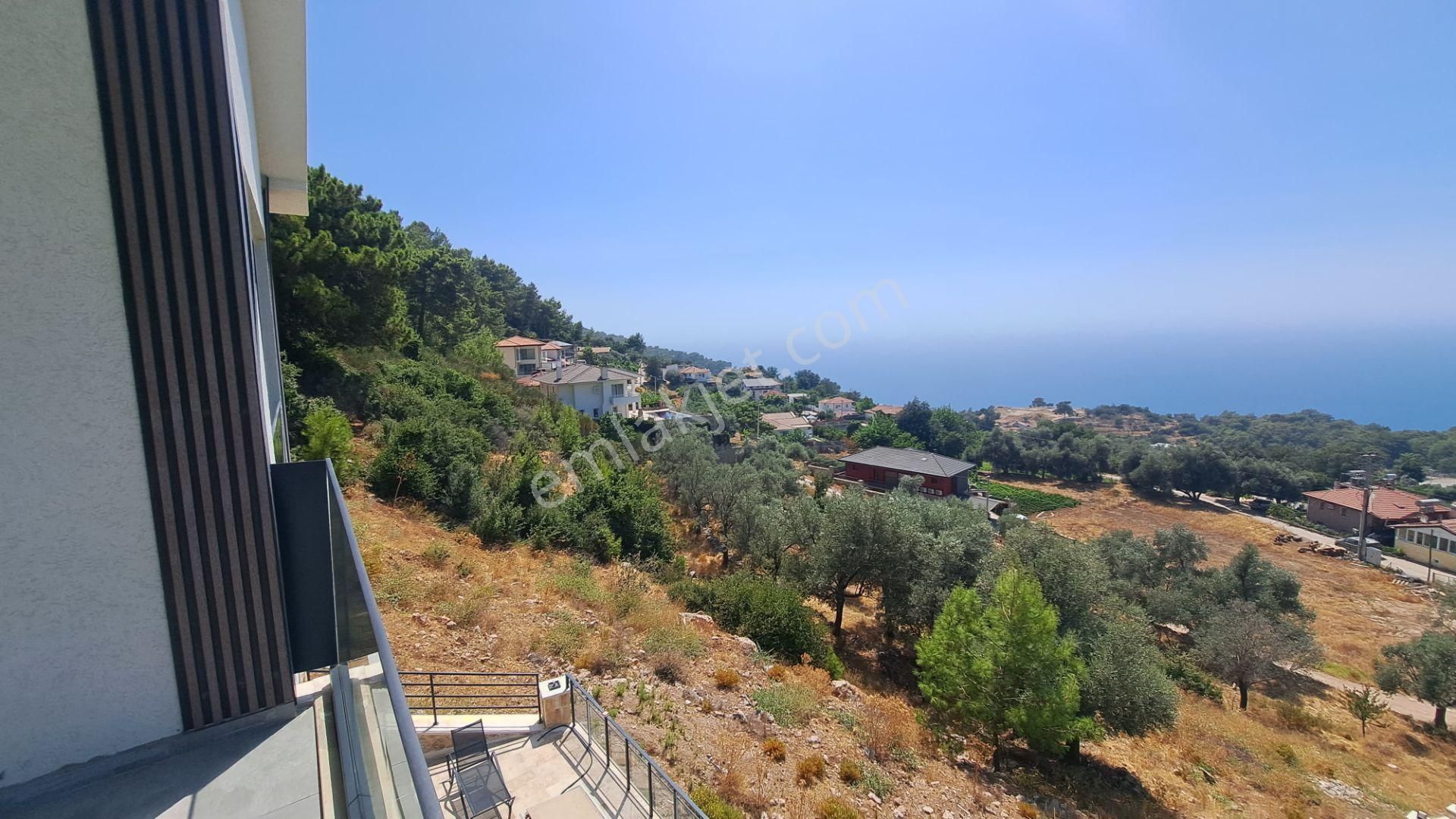 Stop’tan Dünyaca Ünlü Faralya’da Full Deniz Manzaralı 370m² Tripleks Villa - Görsel 6