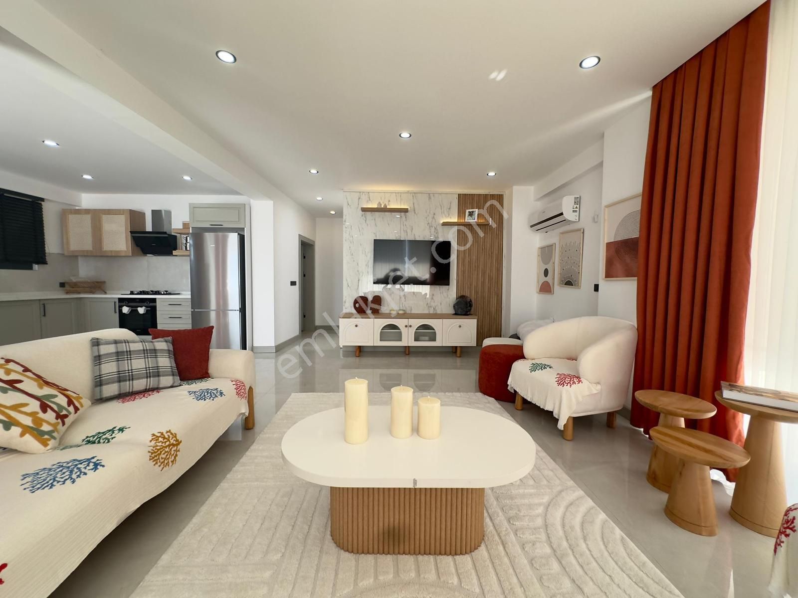 Stop’tan Dünyaca Ünlü Faralya’da Full Deniz Manzaralı 370m² Tripleks Villa - Görsel 13