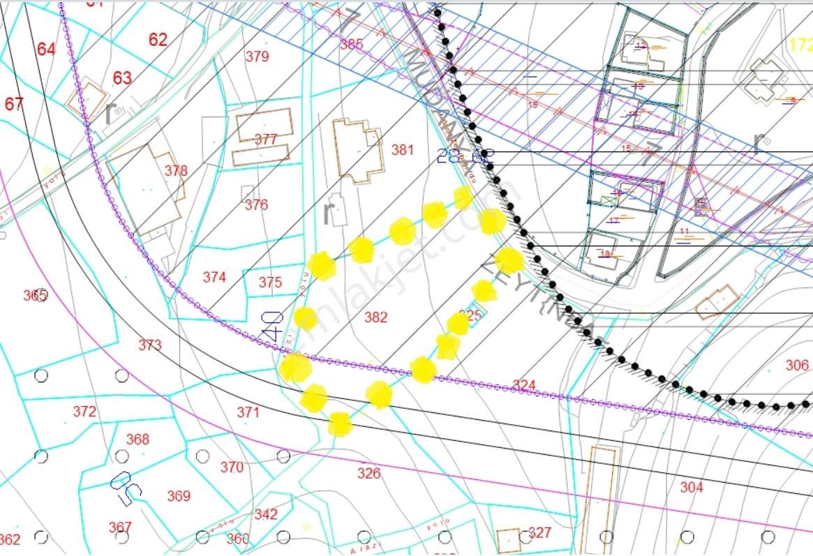 3.700 M2 İmara Sınır Asfalt Cephe Deniz Ve Doğa Manz. Arazi - Görsel 2