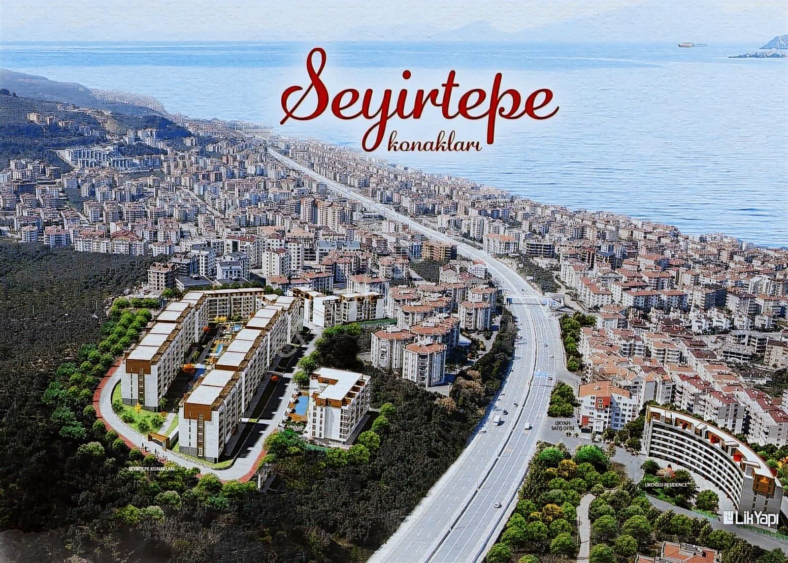 Seyirtepe Konaklarında Deniz Manzaralı 3+1 Ön Cephe Arakat Daire