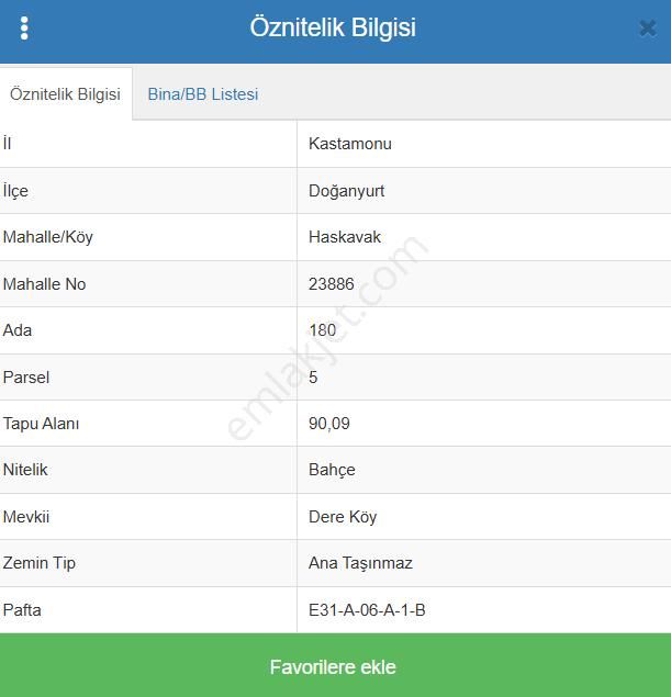 Kastamonu Doğanyurt Haskavak Köyünde 90 M² Bahçe Satılıktır - Görsel 7