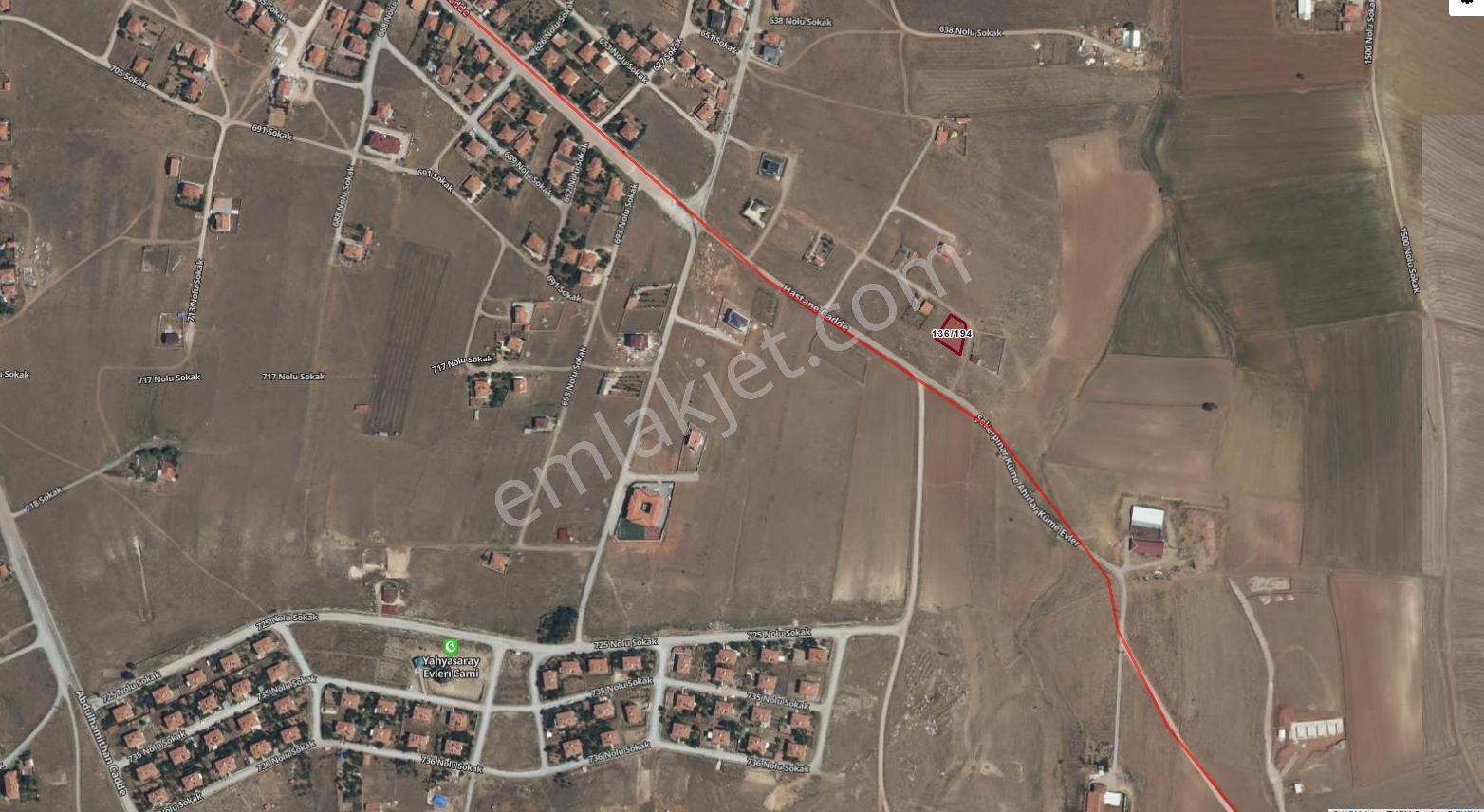Gaziler Emlaktan Osmangazi Mahallesinde Villa Arsası 631 M2