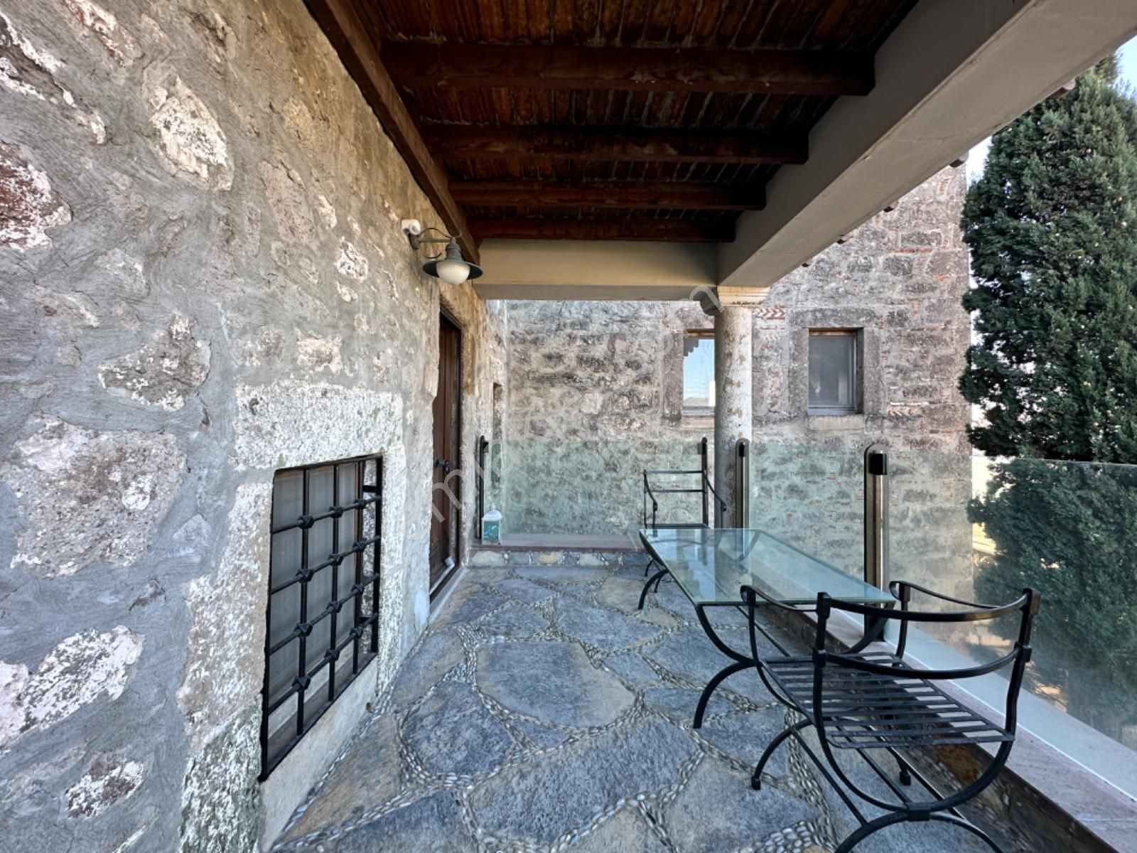 Bodrum Ortakentte Satılık Tarihî Taş Kule Ev 5+2 Özel Havuzlu - Görsel 23