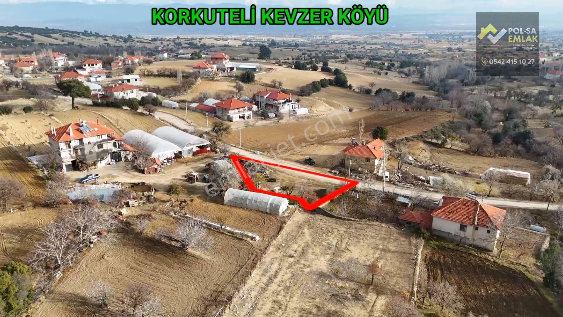 ✅korkuteli✅kevzer Köyü✅satılık 512m2 Köy İçi Arsa - Görsel 6