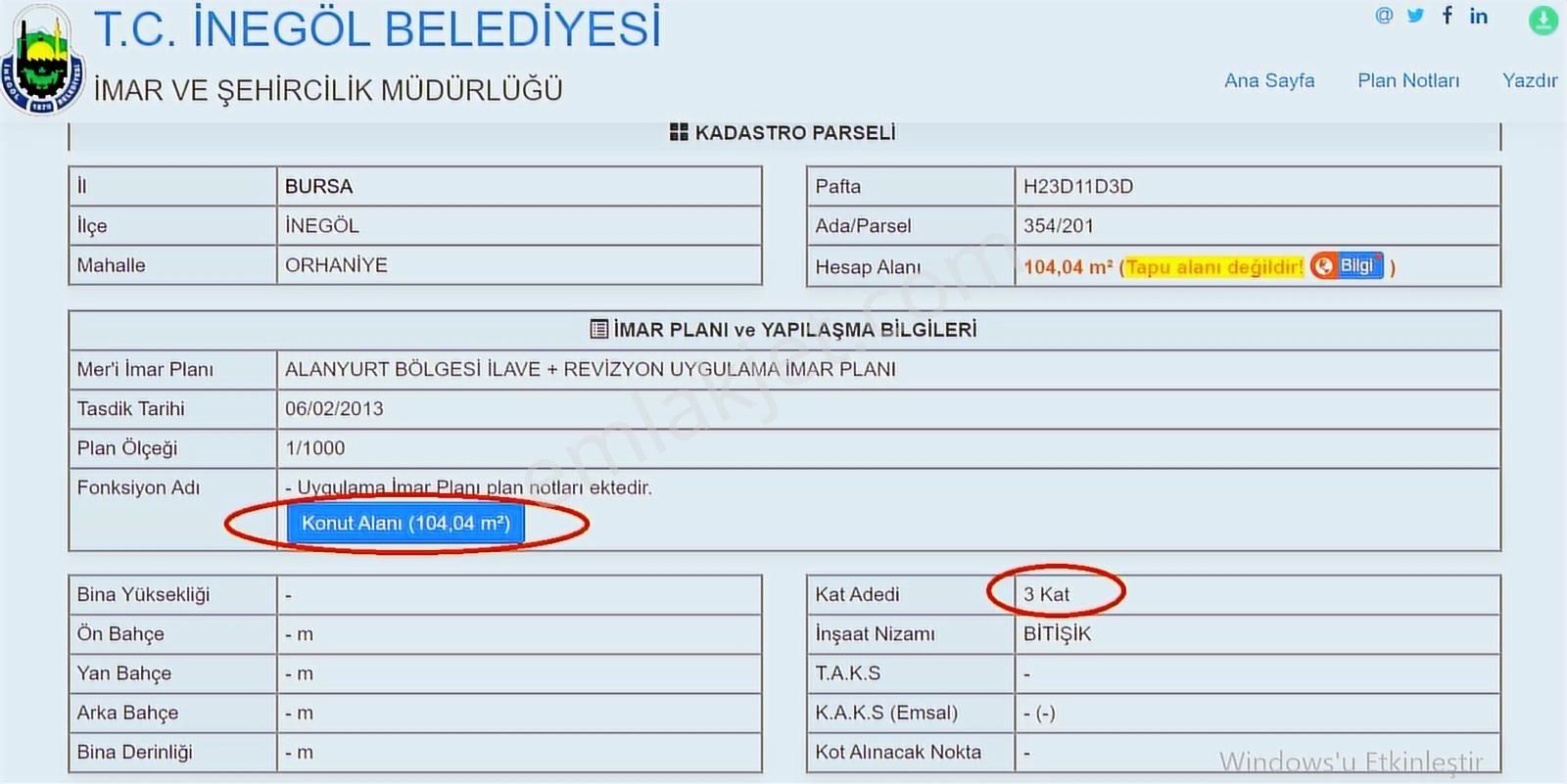 Ulucan'dan İnegöl Alanyurt Mah. Satılık Arsa - Görsel 14