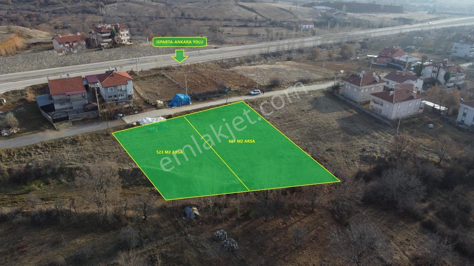 Ulucan Dan Isparta Yalvaç Bağkonak Ta Satılık Arsalar - Görsel 4