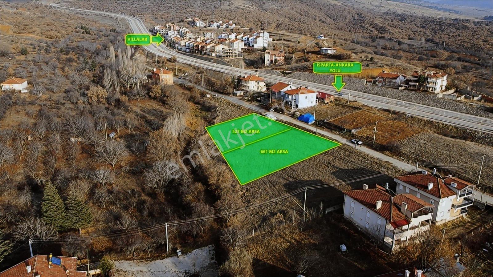 Ulucan Dan Isparta Yalvaç Bağkonak Ta Satılık Arsalar