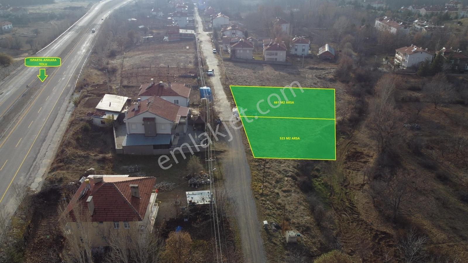 Ulucan Dan Isparta Yalvaç Bağkonak Ta Satılık Arsalar - Görsel 11