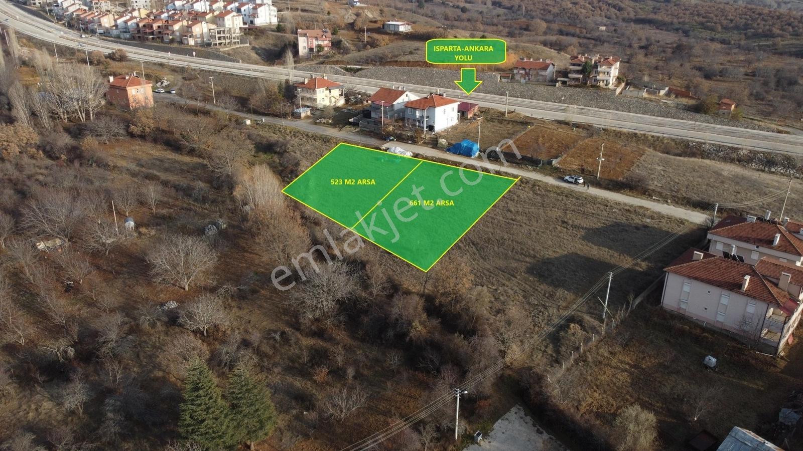 Ulucan Dan Isparta Yalvaç Bağkonak Ta Satılık Arsalar - Görsel 9