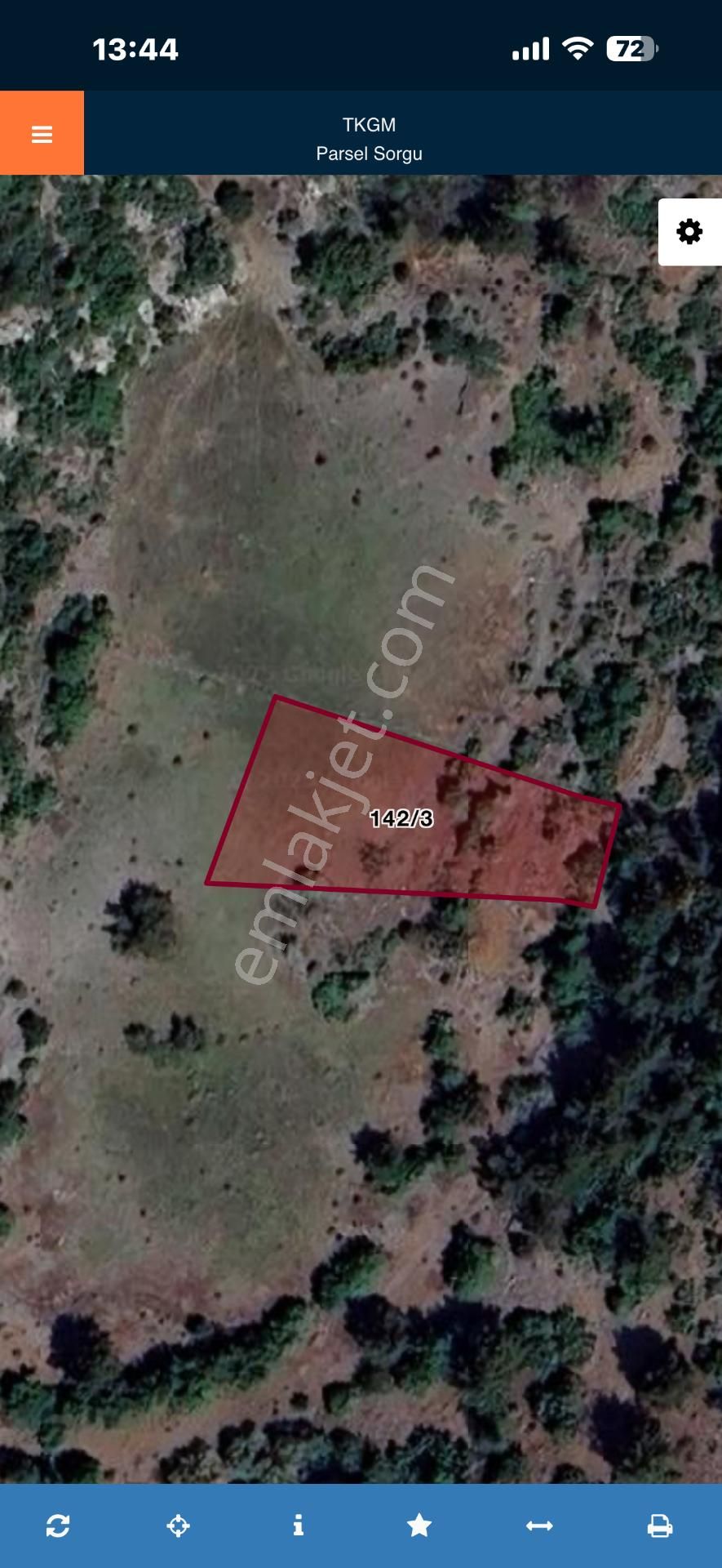 Alanya Bayırkozağacı Köyünde Satılık Kupon Tarla - Görsel 2