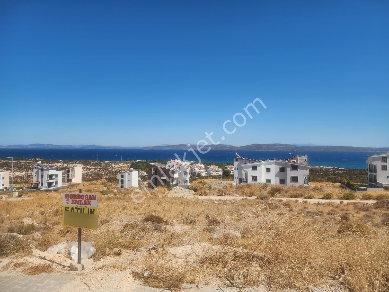 Mordoğan Emlaktan Deniz Manzaralı 2.5 Kat İmarlı Satılık Arsa - Görsel 17