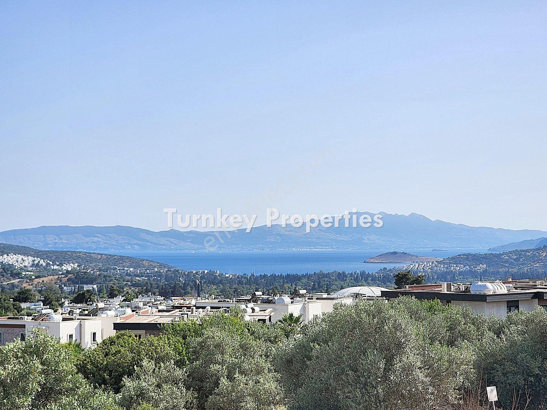 Bodrum Konacık'ta 4+2 Satılık Müstakil Villa - Görsel 34