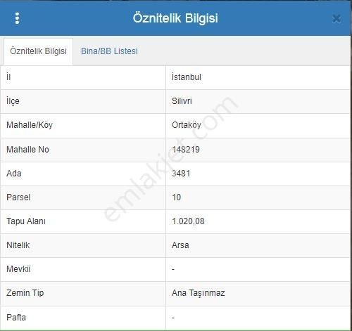 [kassel Yapı]silivri Ortaköyde - Artezyen Kuyulu - İmarlı Arsa
