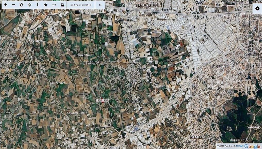 Bursa Nilüfer Çalı Da 2900 M2 Müstakil Yatırımlık Arazi - Görsel 5