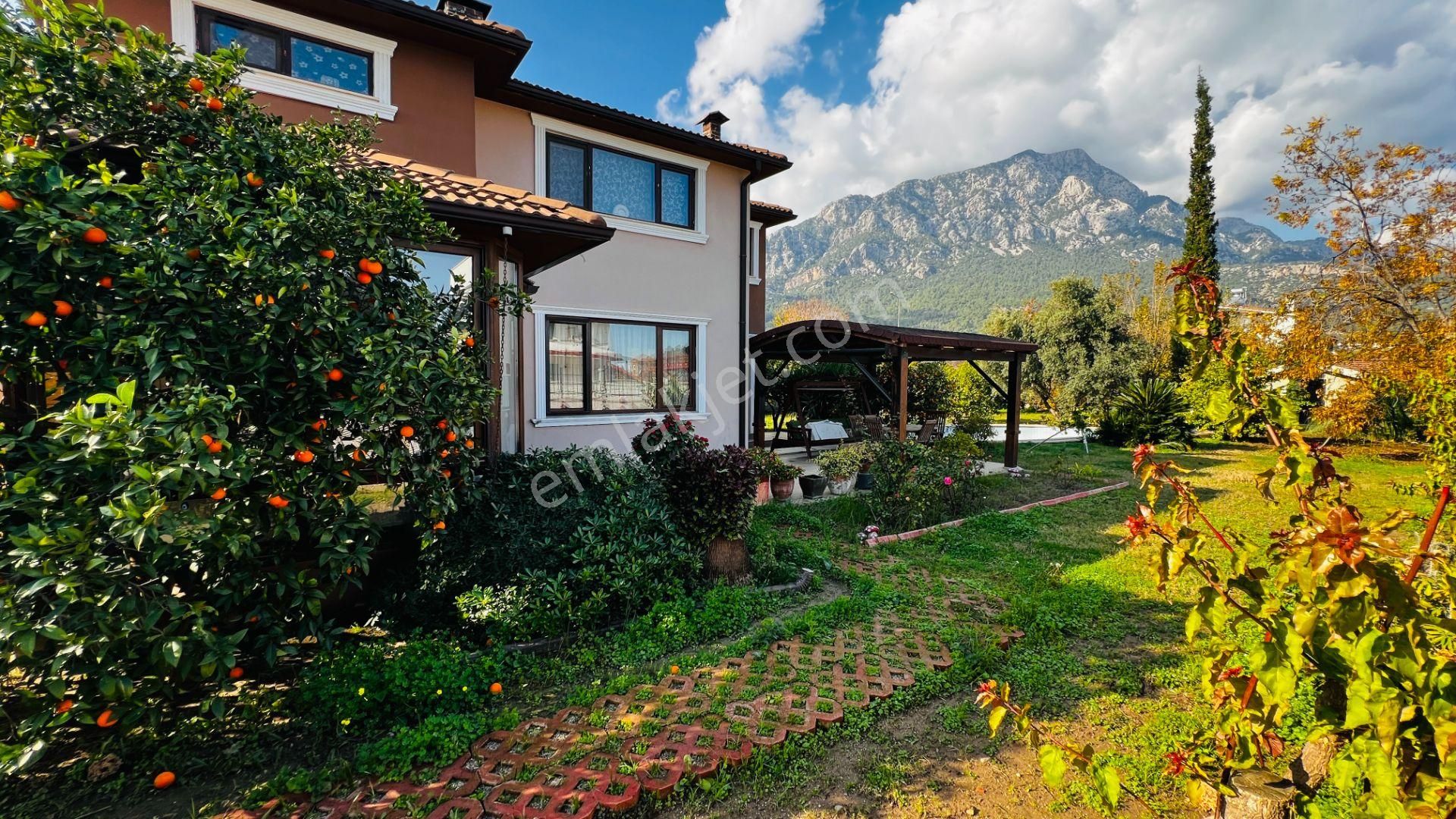 Arslanbucakta Geniş Bahçeli, Havuzlu Satılık Müstakil Villa - Görsel 6