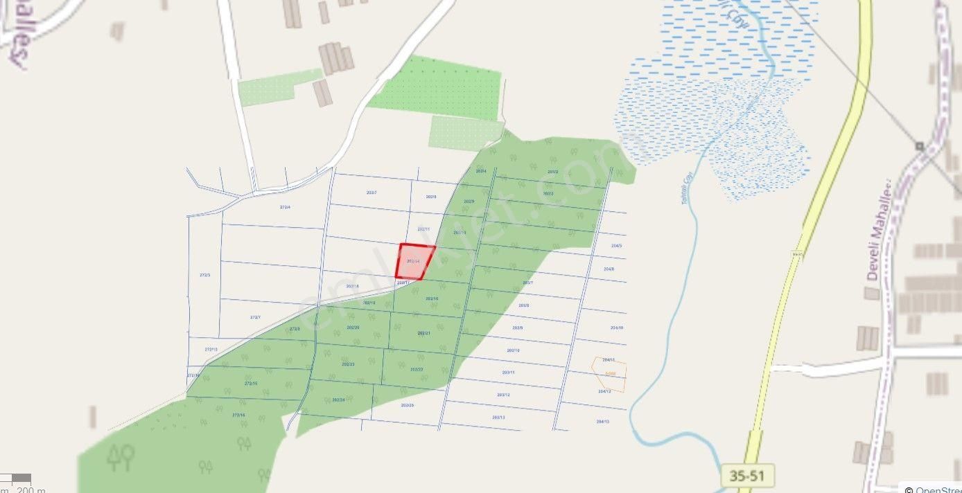 Menderes Develi Satılık Tarla Hisesi 297m2 - Görsel 24