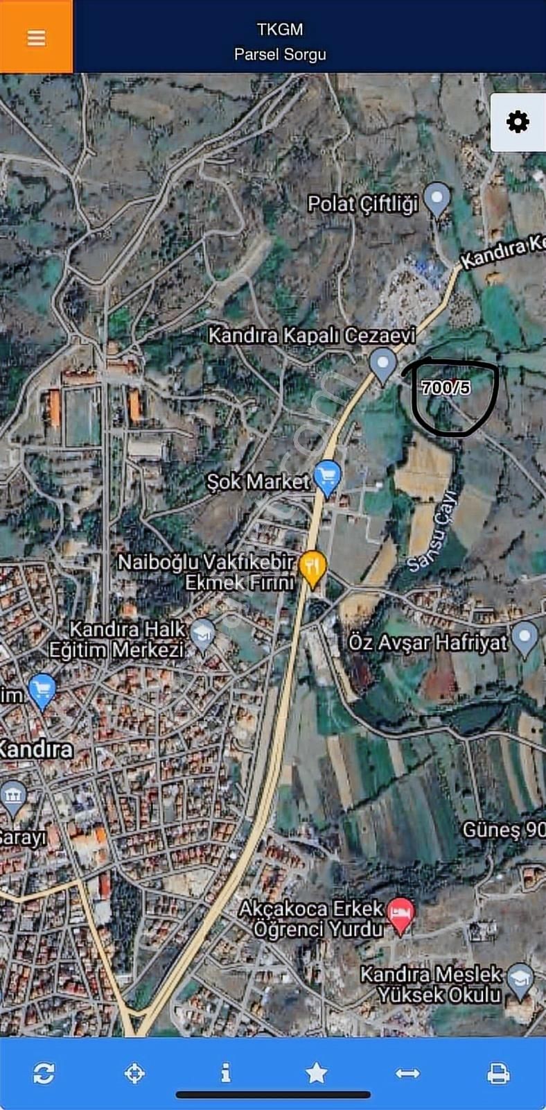 İzmit Kandıra Merkez İmar Dibi Tek Tapu (araç Takaslı)