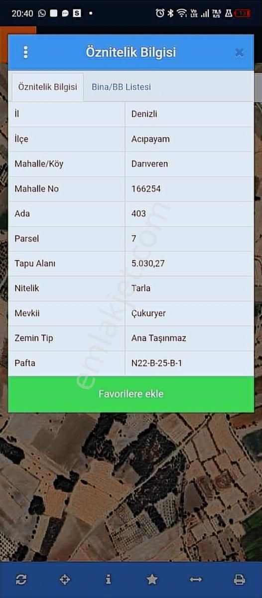 Arevtürk'den Acıpayam Darıverende 5030 M2 Satılık Arazi - Görsel 5