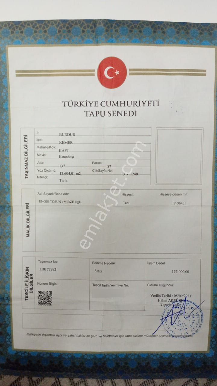 Burdur Kemer - Görsel 3