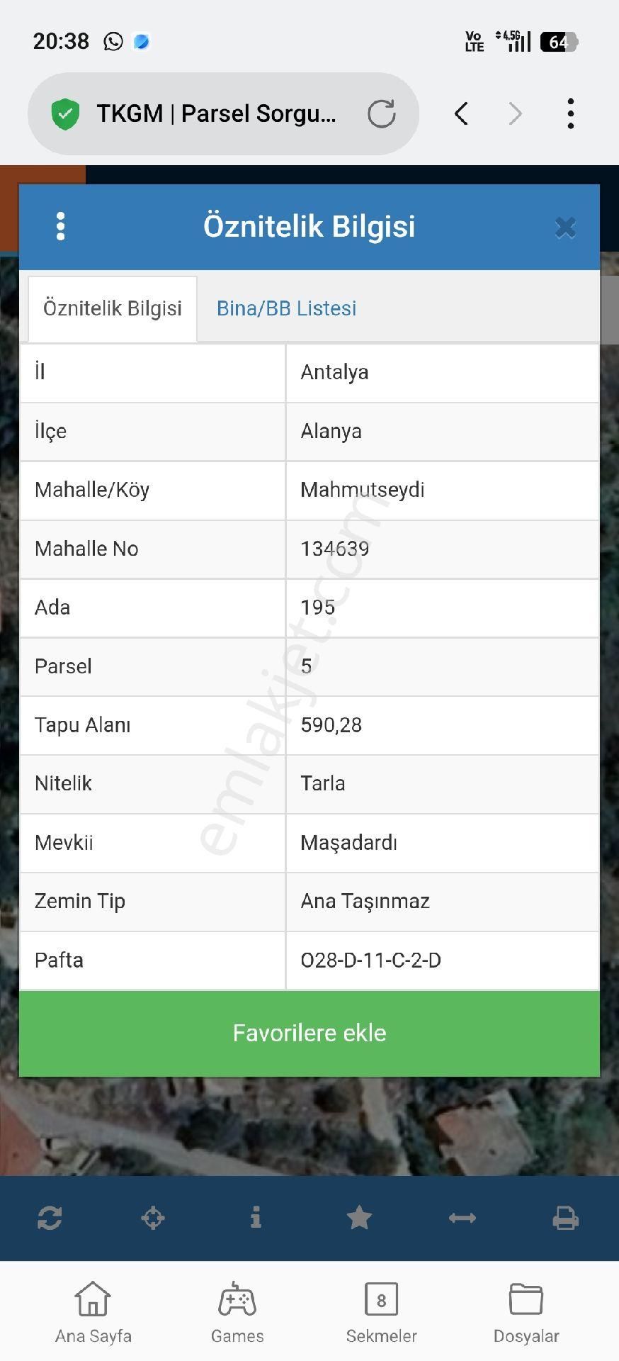 Alanya Mahmutseydi Satılık Tarla - Görsel 4