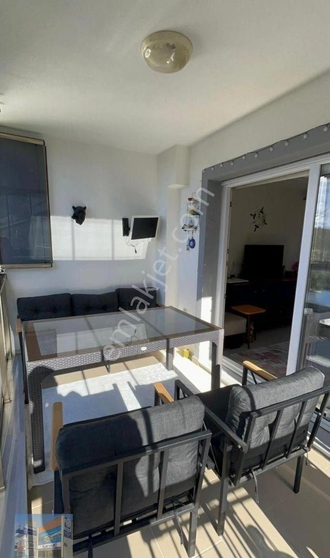 Didim Akbük'te Full Deniz Manzaralı 1+1 Esyalı Daire - Görsel 15