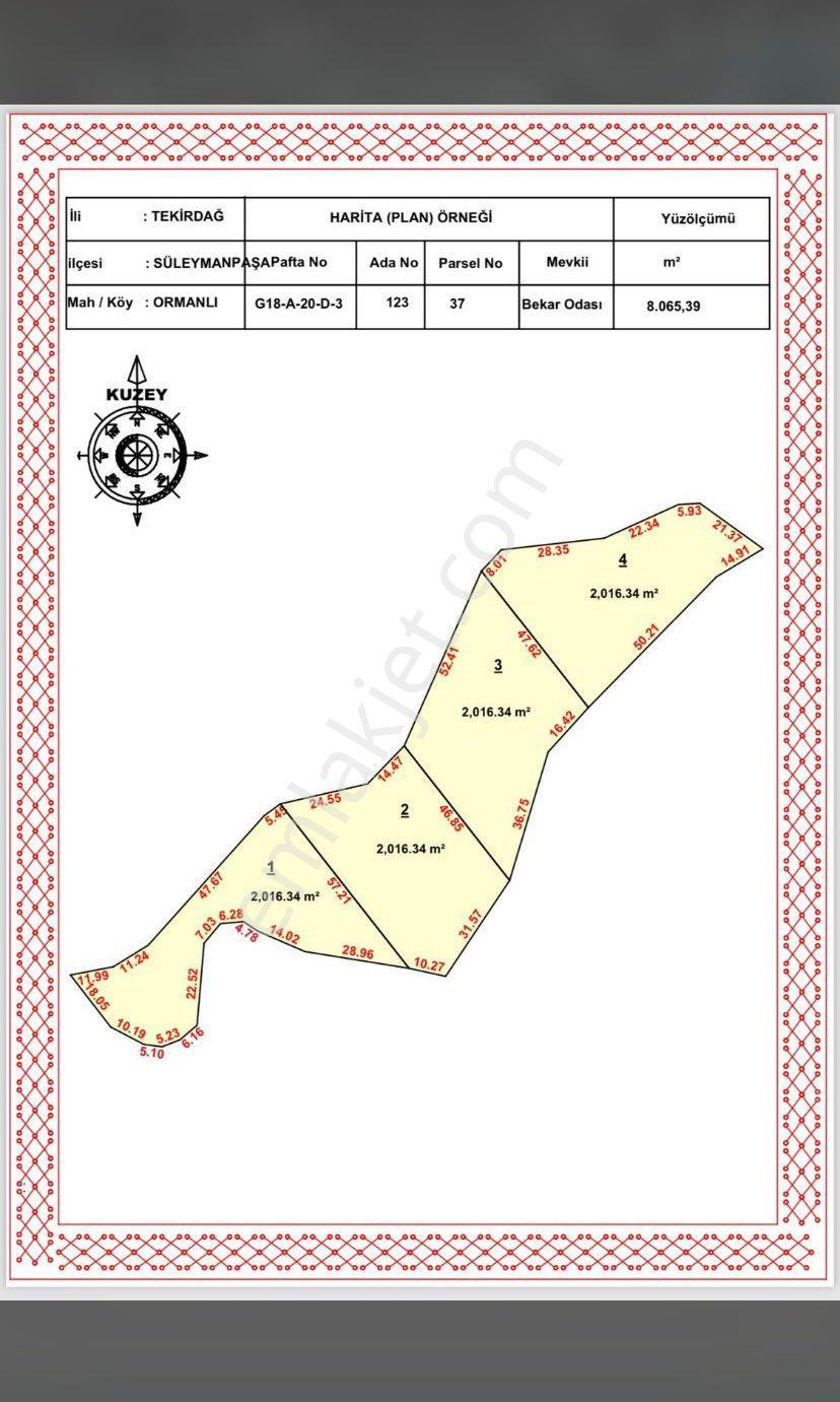 Emsalsiz Köyiçi Tekirdağ Süleymanpaşa Ormanlı Köyü