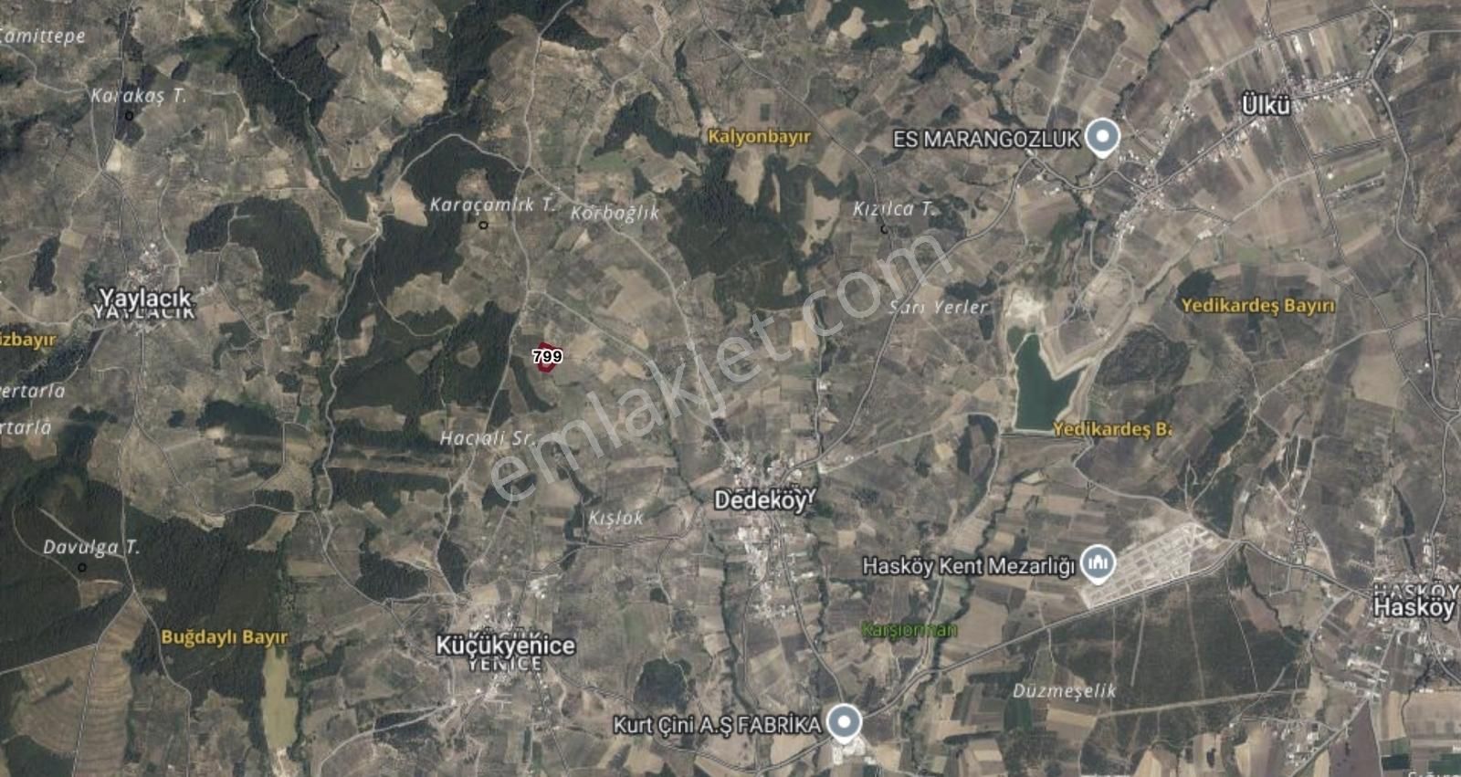 Bursa Mudanya Dedeköy Müstakil Tapulu Tarla - Görsel 4