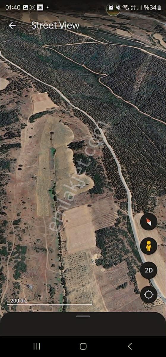 Kayalardan Hobi Bahçesi Bağevi İçin Yenişehirde Kupon Arazi - Görsel 7