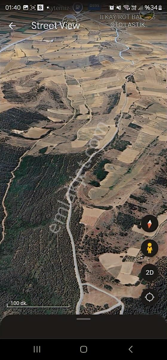 Kayalardan Hobi Bahçesi Bağevi İçin Yenişehirde Kupon Arazi - Görsel 5