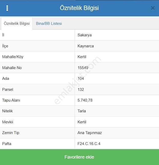 Yoldaş Emlaktan Sakarya Kertil Köyünden 5.740 M2 Tarla - Görsel 4