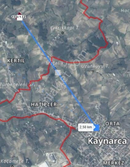 Yoldaş Emlaktan Sakarya Kertil Köyünden 5.740 M2 Tarla - Görsel 12