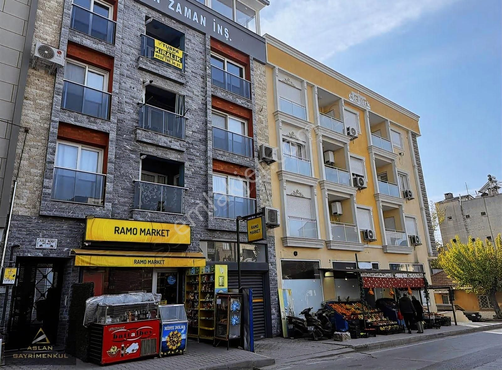 Aslan'dan Cadde Üzeri Doğalgazlı, K.mutfak 2+1 Kiralık Daire