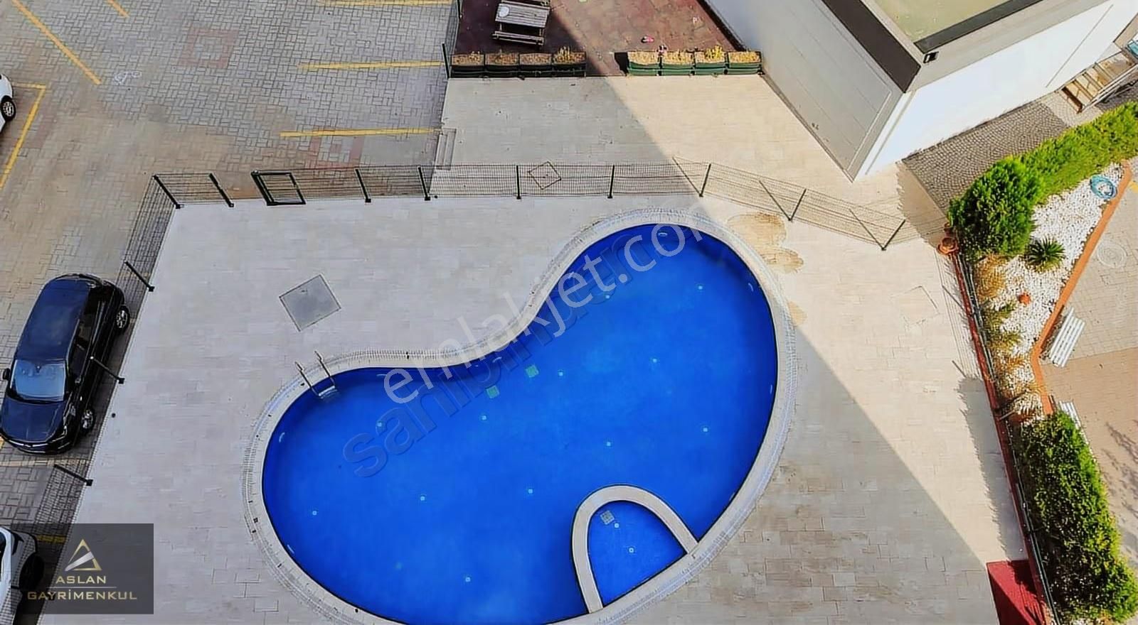 Aslan'dan Havuzlu Güvenlikli Site İçerisinde Kiralık 3+1 Daire - Görsel 33