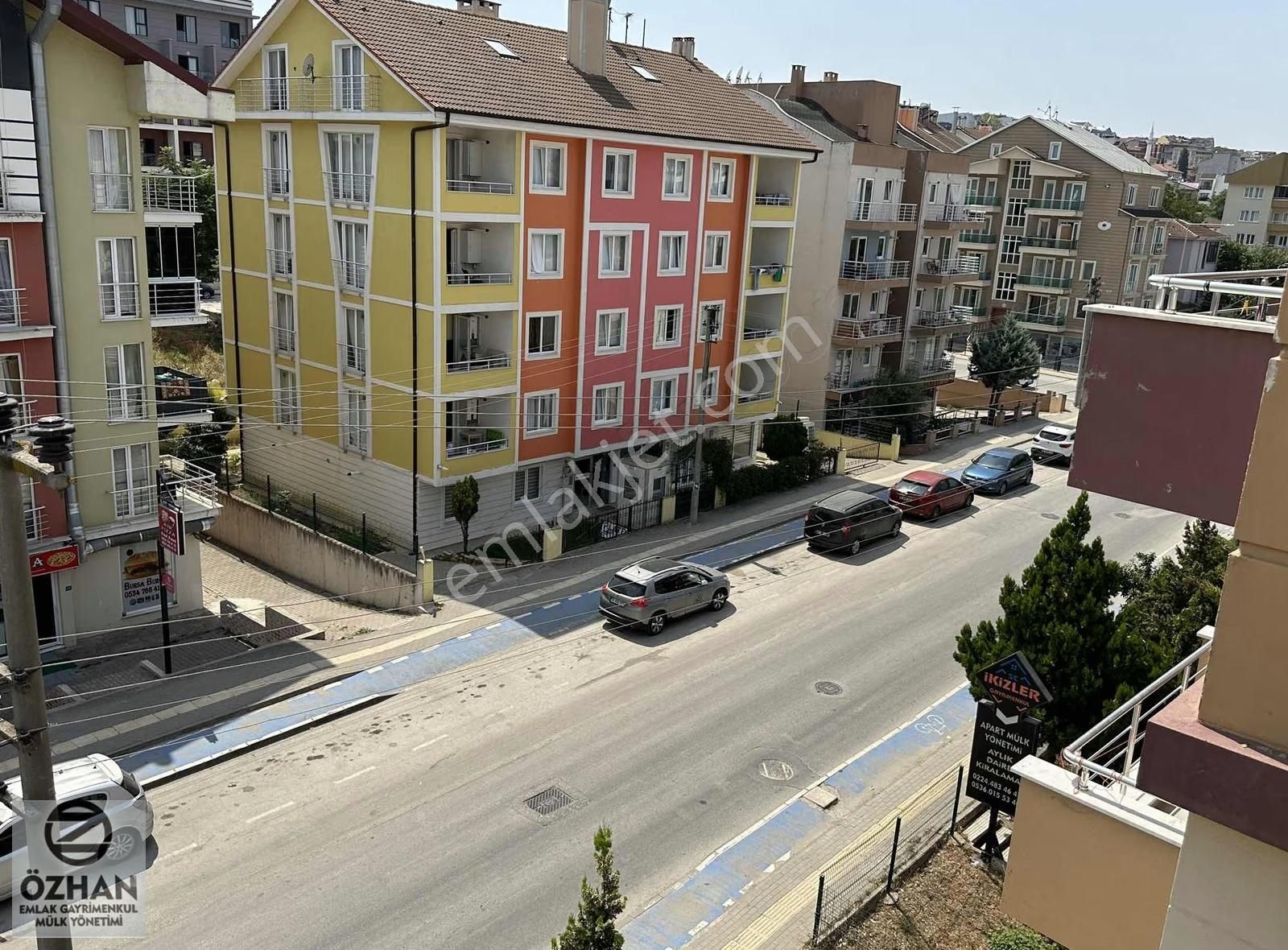 Özhan Emlaktan Koza Cad.de Site İçi Kiralık Eşyalı 1+1 Daire - Görsel 30