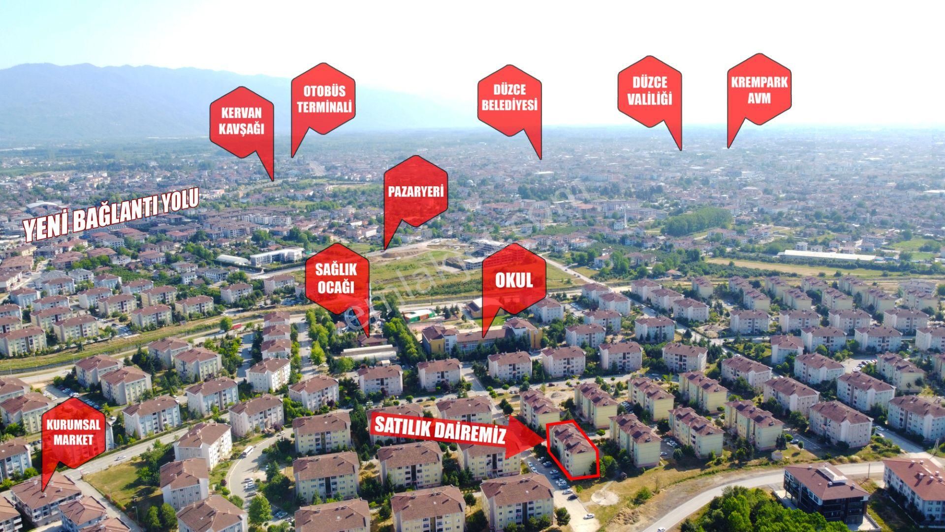 Koçyazı Mh. Metek Toki'de Doğu Ve Batı Cephe Satılık 2+1 Daire - Görsel 3