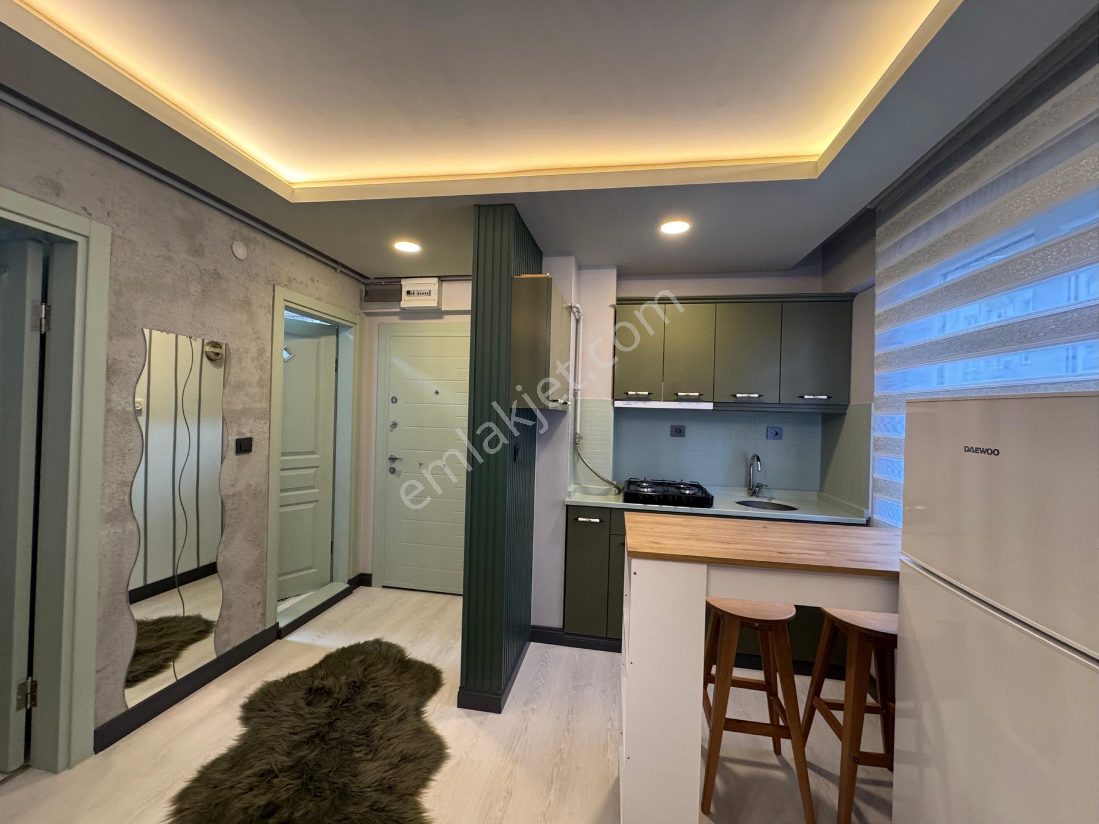 Bahar'dan Dumlupınar'da Site İçinde 1+1 Lüx Eşyalı Kiralık Daire - Görsel 23