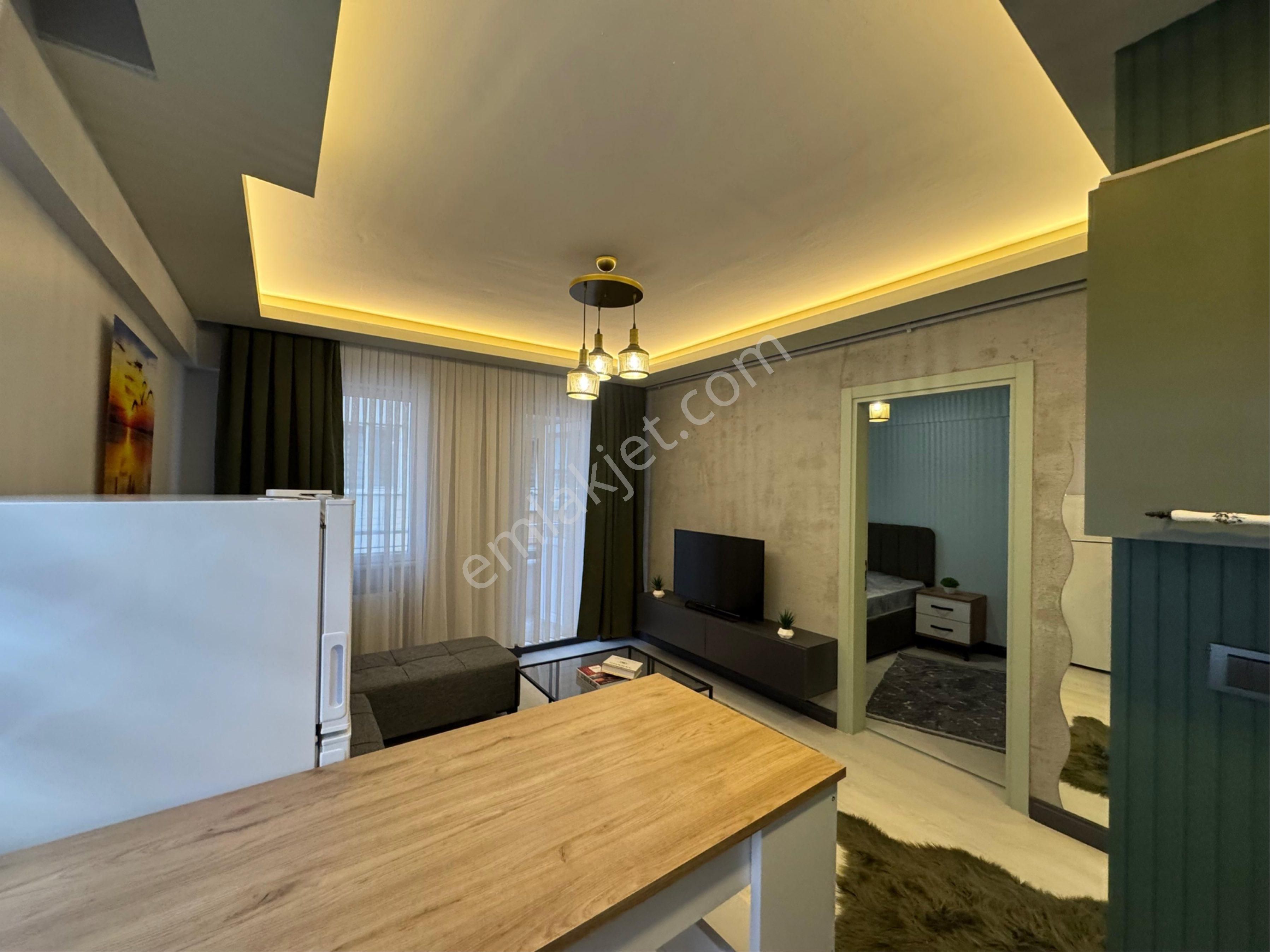 Bahar'dan Dumlupınar'da Site İçinde 1+1 Lüx Eşyalı Kiralık Daire - Görsel 20