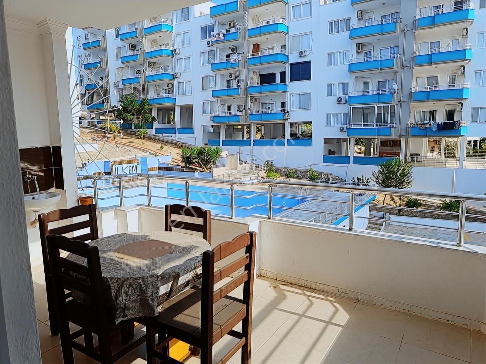 Silifke- Susanoğlu-havuz Manzaralı, Eşyalı, Klimalı 3+1 Kiralık