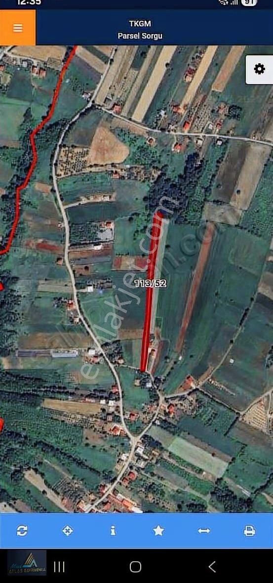 Mavi Atlas Turhan Karabel Den Kertme'de 4 Dönüm Fırsat Tarla - Görsel 17