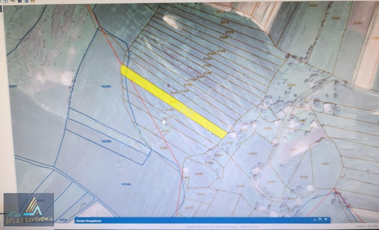 Mavi Atlastan Alaçam Yeniköy De Deniz Manzaralı Satılık Tarla - Görsel 5