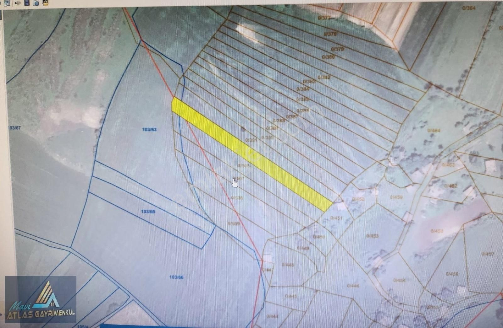 Mavi Atlastan Alaçam Yeniköy De Deniz Manzaralı Satılık Tarla - Görsel 4