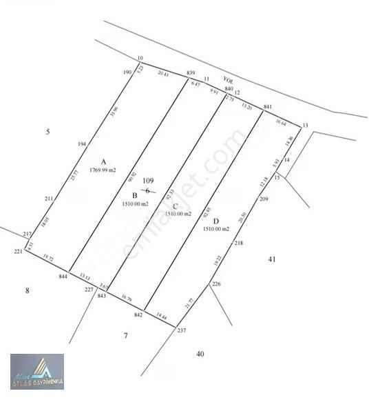 Mavi Atlas'tan 19 Mayıs Esenyer De Satılık 1.510m2 Parseller - Görsel 11