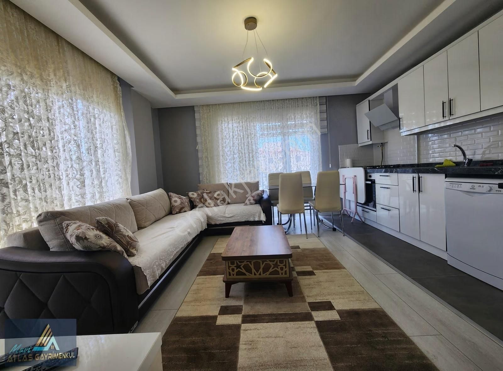 Mavi Atlas'tan Ara Kat Eşyalı 1+1 Daire - Görsel 3