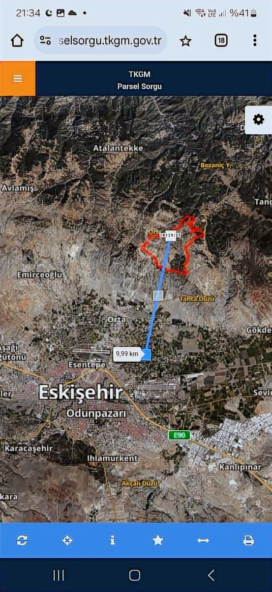 Karadere Hobı Bahcelerı Arasında Yola Sıfır Satılık 5500m2 Tarla - Görsel 13