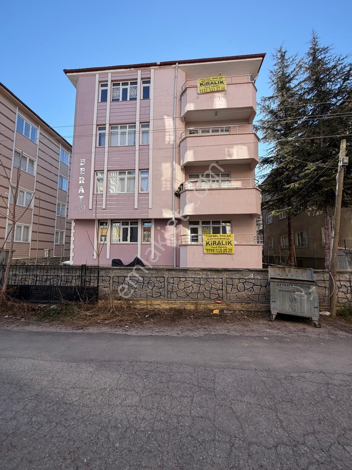 Yüksel Emlaktan Altunkalem Mahallesinde Kiralık Daireler