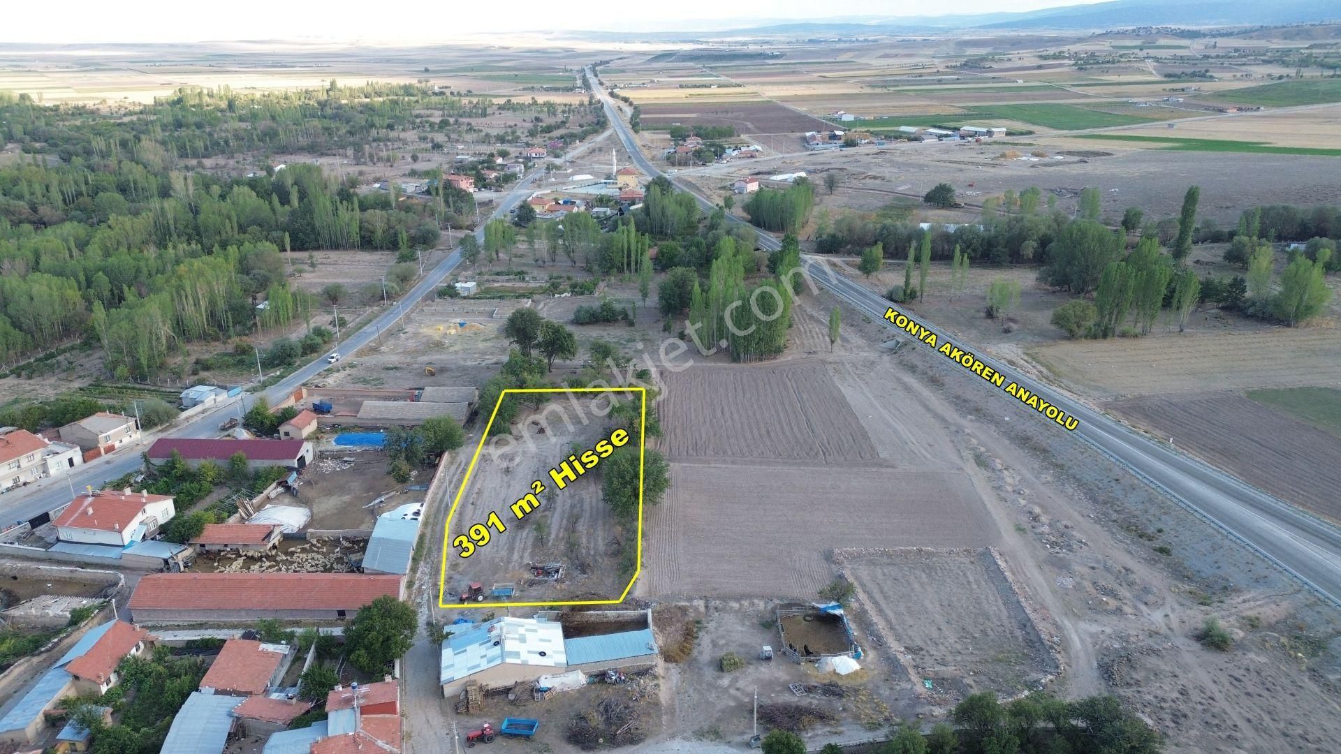 Konya / Meram / Hatunsaray Mahallesinde 391 M² Hisseli İmarlı Arsa