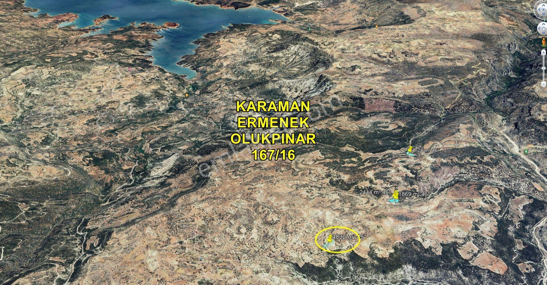 Karaman / Ermenek / Olukpınar Mah. 4.832 M² Müstakil Tarla - Görsel 5
